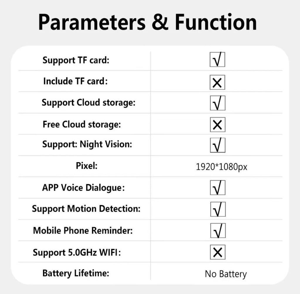 Home security Camera